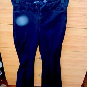 Black pixie flare pants